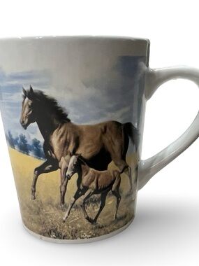 Horse Theme Equestrian Ceramic Mug